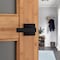 Kwikset Kwikset Singapore Matte Black Passage Lever 1-3/4 in. 97200-899 - alternate 6